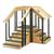 Convertible Staircase 30", W65040, Training Stairs (Small)