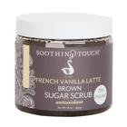 Soothing Touch Brown Sugar Scrub, French Vanilla Latte, 16oz, W67364FV16, Aromatherapy