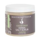Soothing Touch Salt Scrub, Cedar Sage, 20oz, W67365CS2, Aromatherapy