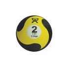 Medizinball aus Gummi CanDo® - 0,9 kg - gelb | Alternative zu Kurzhanteln, 1015457 [W67552], Therapie und Fitness