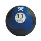 Medizinball aus Gummi CanDo® - 5,0 kg - blau | Alternative zu Kurzhanteln, 1015460 [W67555], Therapie und Fitness