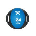 Cando Dual Hand Medicine Ball - 24 lb - blue | Alternative to dumbbells, 1015469 [W67564], Терапевтические товары