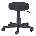 Earthlite Rolling Stool Without Back, Black, W68045BL, Stools