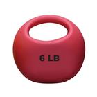 CanDo® One Handle Medicine Ball, 6 lb Red, W72163, Weights