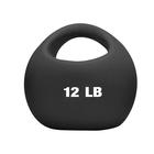 CanDo® One Handle Medicine Ball, 12 lb Black, W72166, Weights