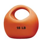 CanDo® One Handle Medicine Ball, 18 lb Gold, W72168, Weights