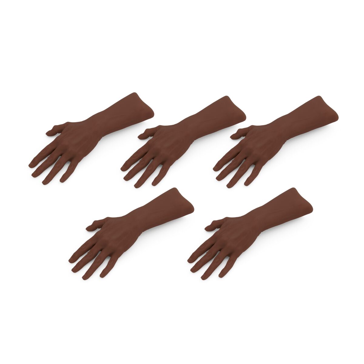 Hand & Forearm Replacement – P51 (Dark Skin, 5 pcs) | 1027192 | XP51D ...