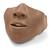 Maschera facciale inferiore con denti, scura (5x) per P70/1 e P71/1, 1017765 [XP70-004], Ricambi (Small)